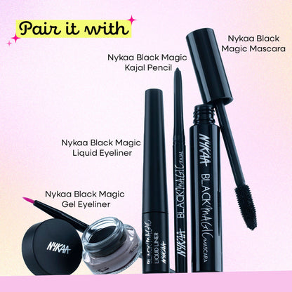 Nykaa Black Magic Waterproof & Smudgeproof Mascara - Extreme Black