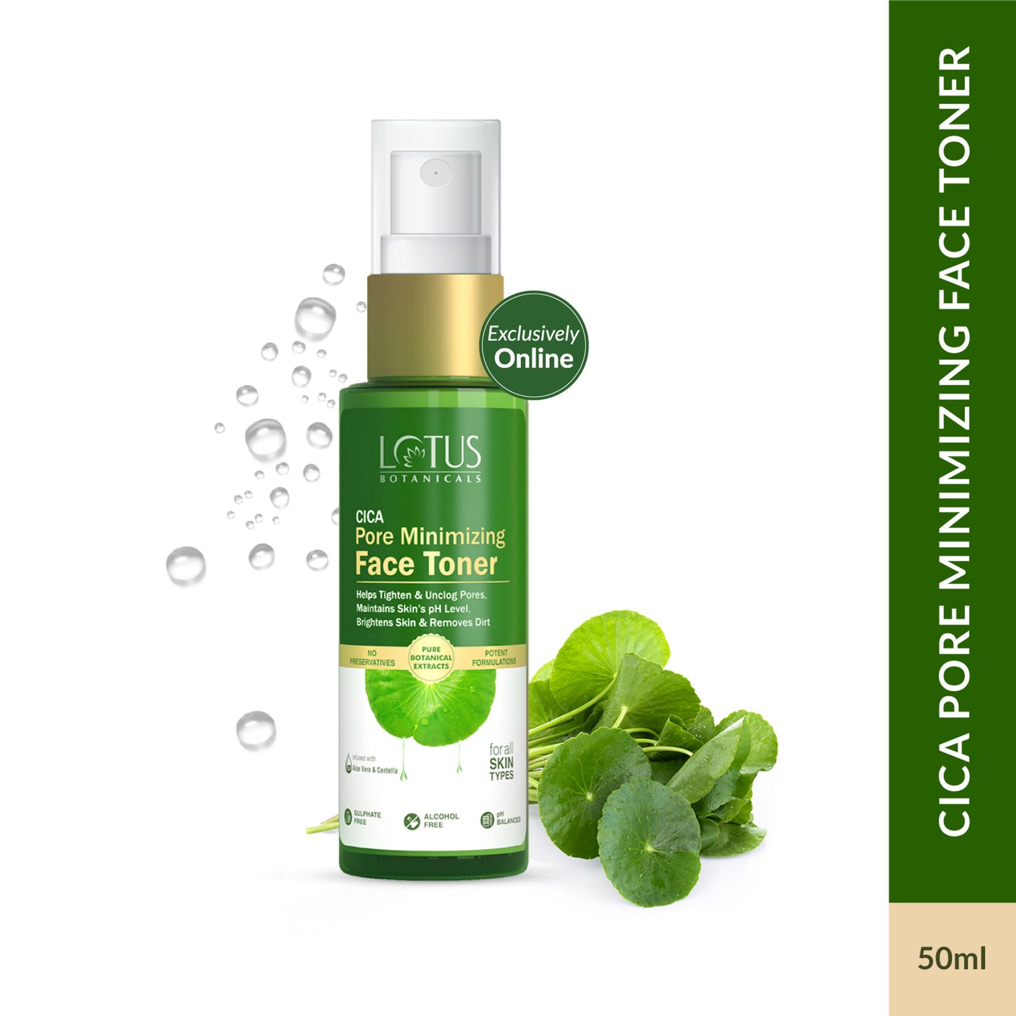 Lotus Botanicals CICA Pore Minimizing Face Toner