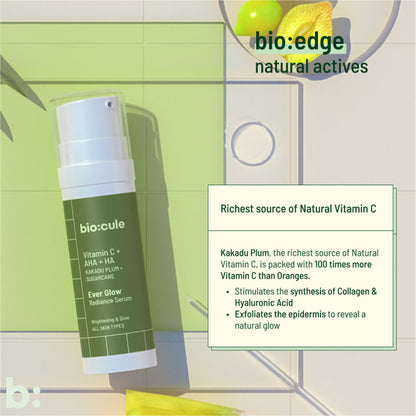 Biocule Ever Glow Radiance Vitamin C Face Serum For Glowing Skin
