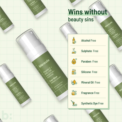 Biocule Ever Glow Radiance Vitamin C Face Serum For Glowing Skin