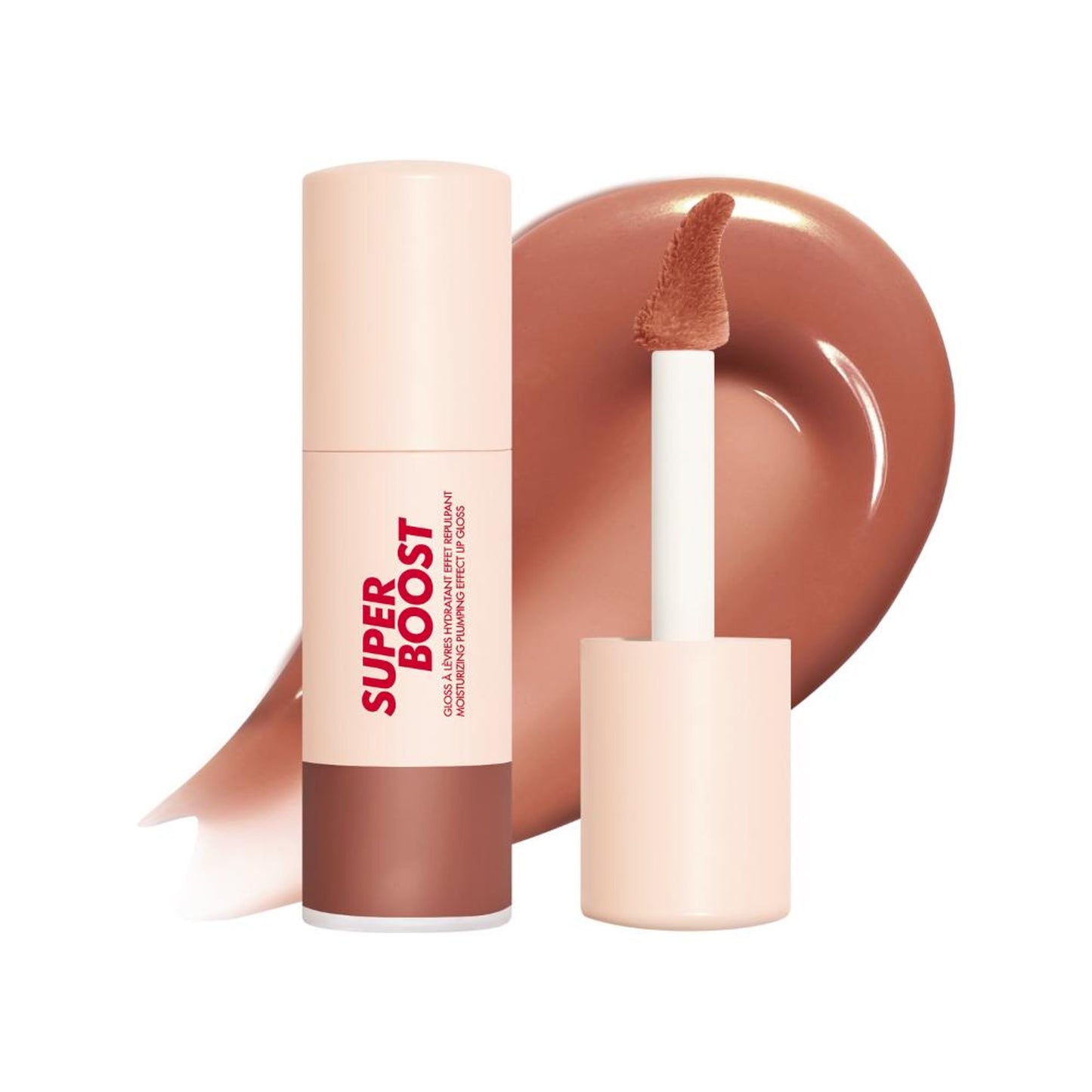MAKE UP FOR EVER Super Boost Lip Gloss - 05 Anywhere Caffeine