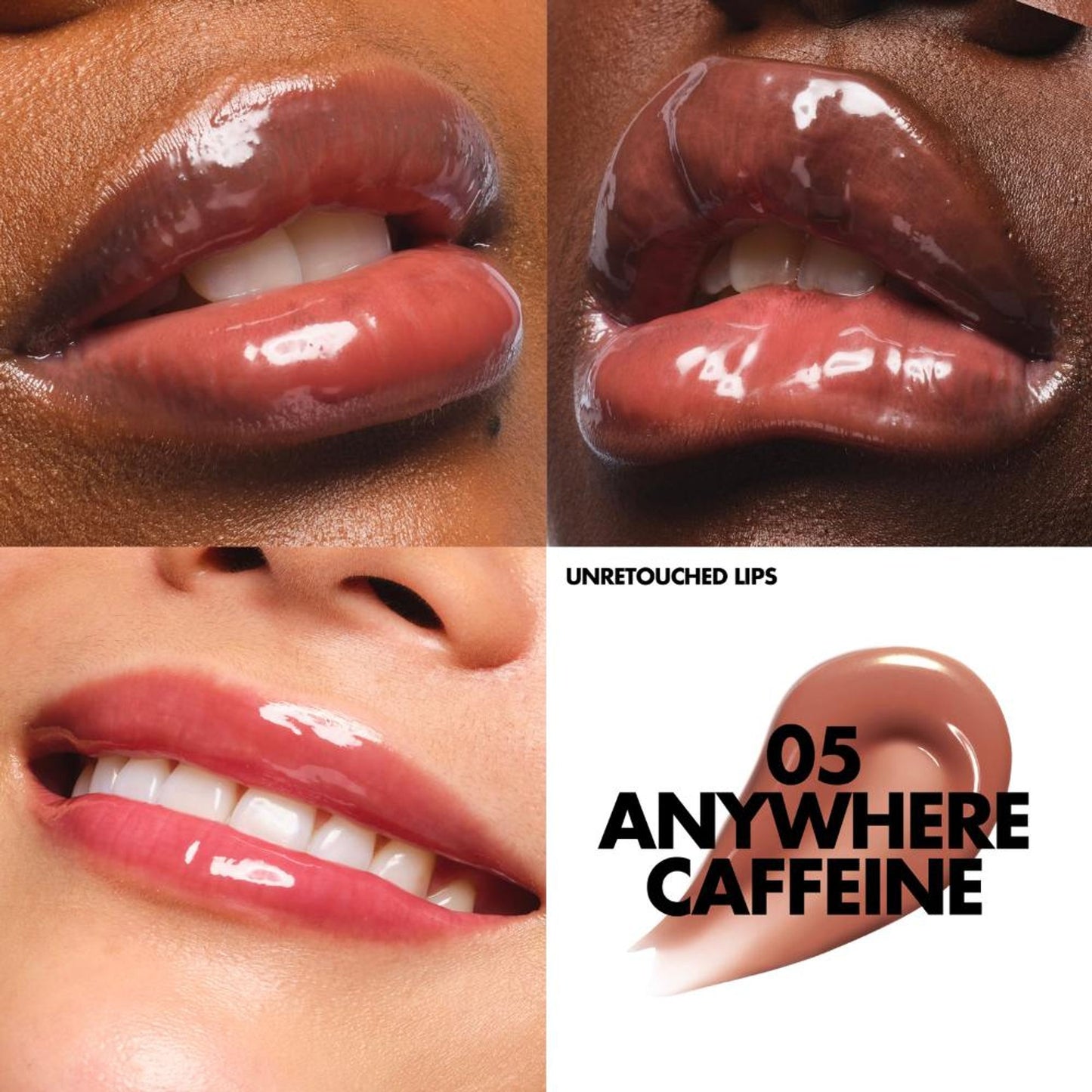 MAKE UP FOR EVER Super Boost Lip Gloss - 05 Anywhere Caffeine
