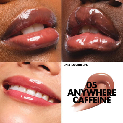 MAKE UP FOR EVER Super Boost Lip Gloss - 05 Anywhere Caffeine