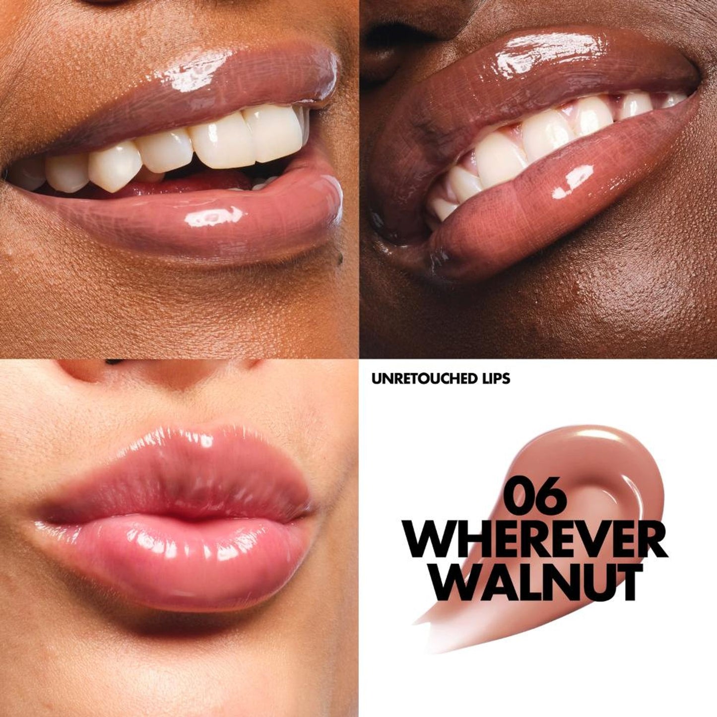 MAKE UP FOR EVER Super Boost Lip Gloss - 06 Wherever Walnut