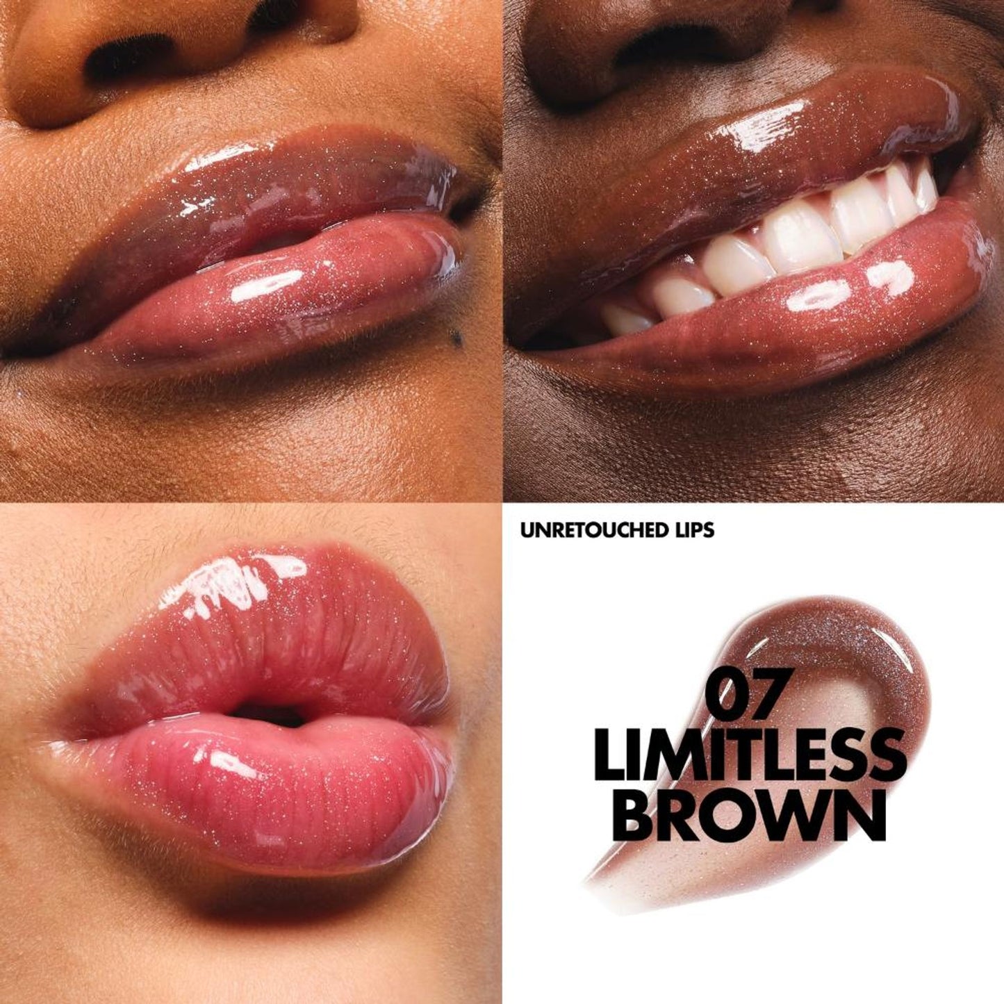 MAKE UP FOR EVER Super Boost Lip Gloss - 07 Limitless Brown