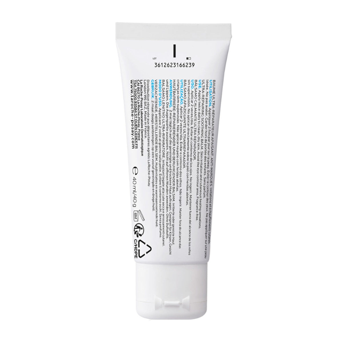 La Roche-Posay Cicaplast Baume B5+ Repair Moisturizer Balm, Soothing cream for Dry, Sensitive Skin