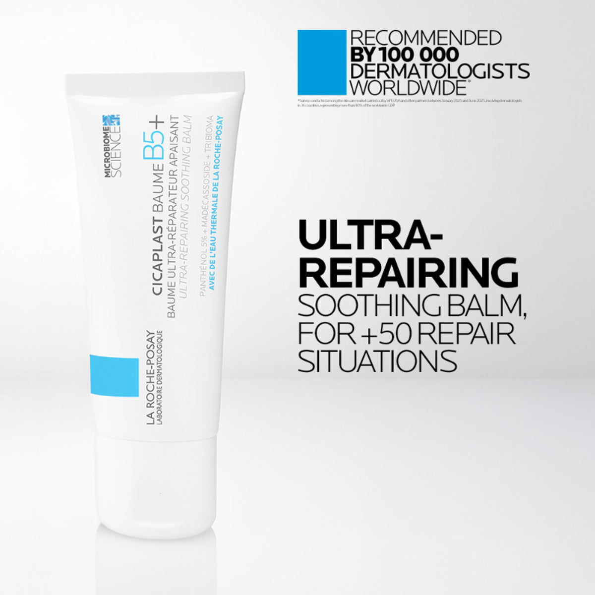 La Roche-Posay Cicaplast Baume B5+ Repair Moisturizer Balm, Soothing cream for Dry, Sensitive Skin