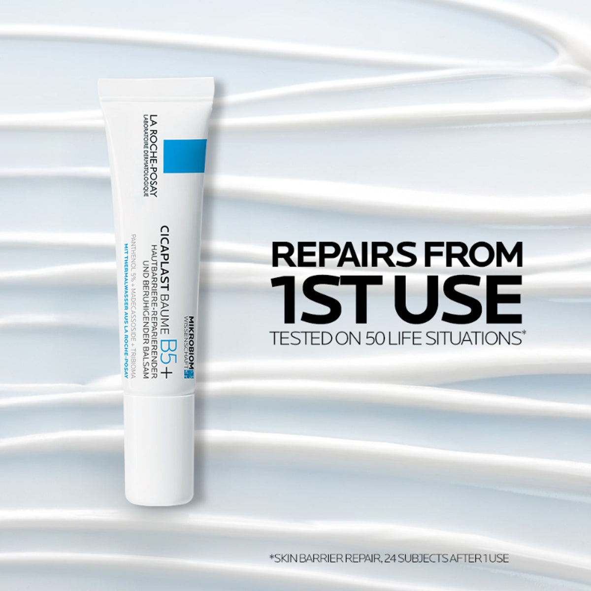 La Roche-Posay Cicaplast Baume B5+ Repair Moisturizer Balm, Soothing cream for Dry, Sensitive Skin