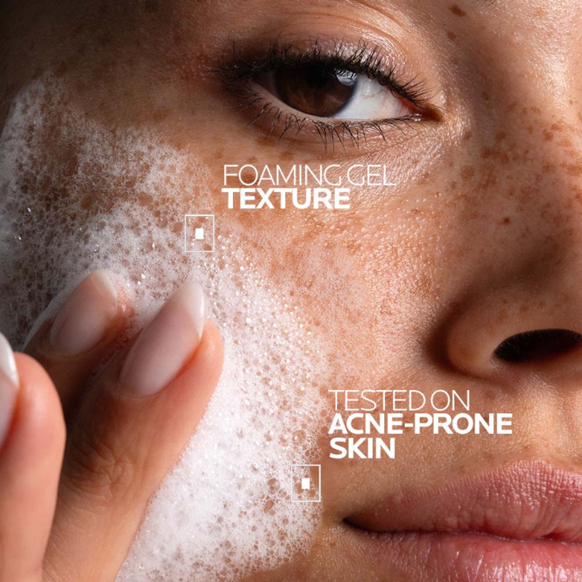La Roche-Posay Effaclar Purifying Anti-Acne Gel Face wash, Gentle Cleanser for Oily, Acne Prone skin