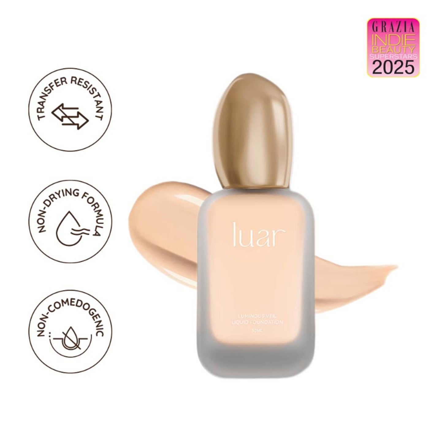 Luar Beauty Luminous Veil Liquid Foundation - L2