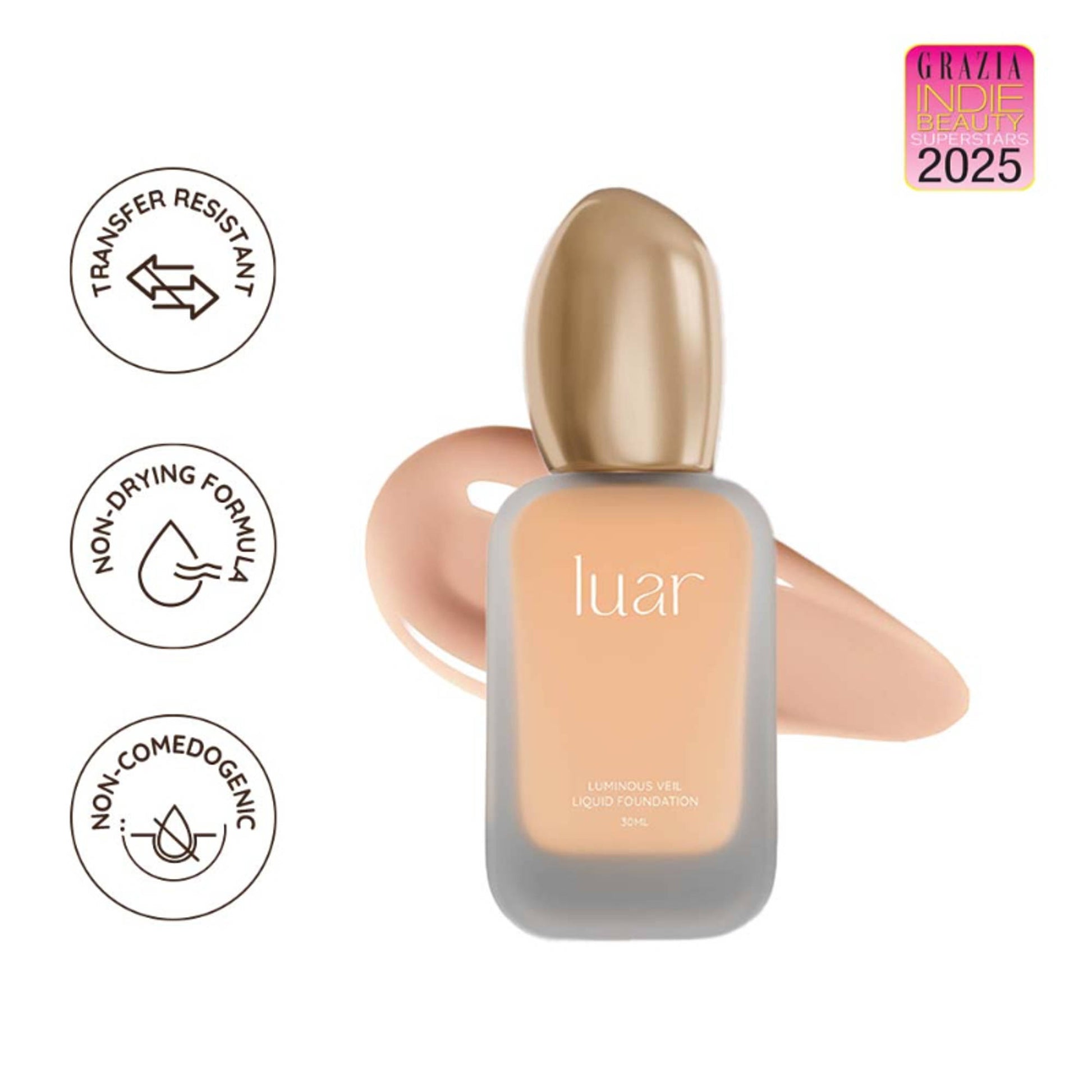 Luar Beauty Luminous Veil Liquid Foundation - L5