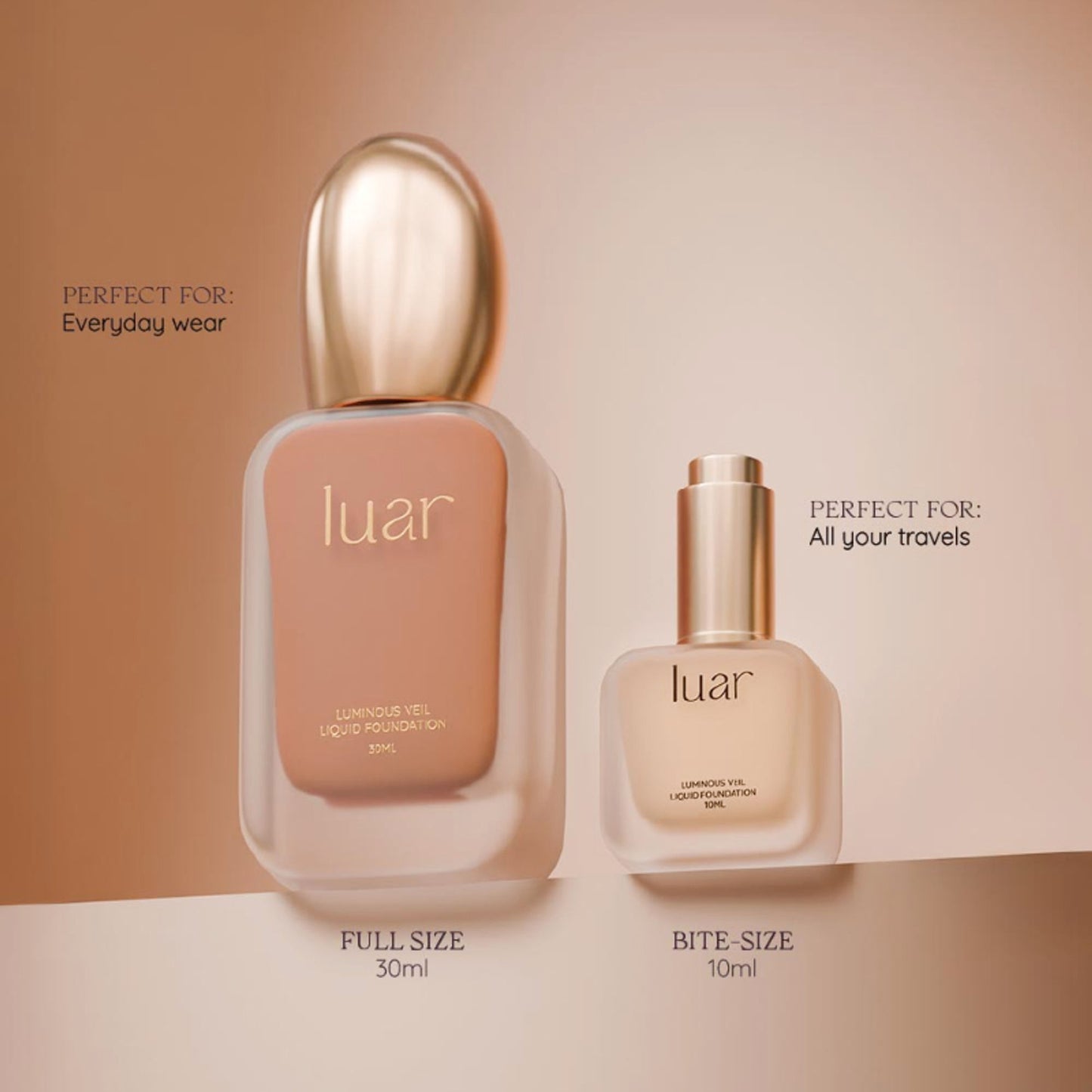 Luar Beauty Mini Luminous Veil Liquid Foundation - L3