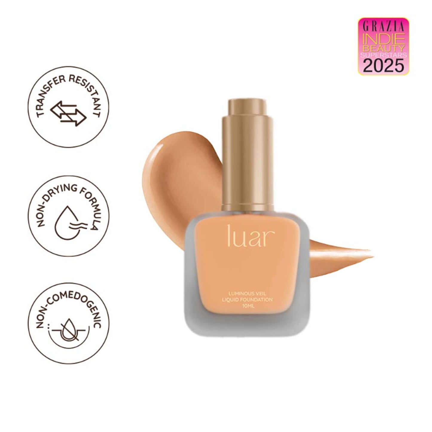 Luar Beauty Mini Luminous Veil Liquid Foundation - L7