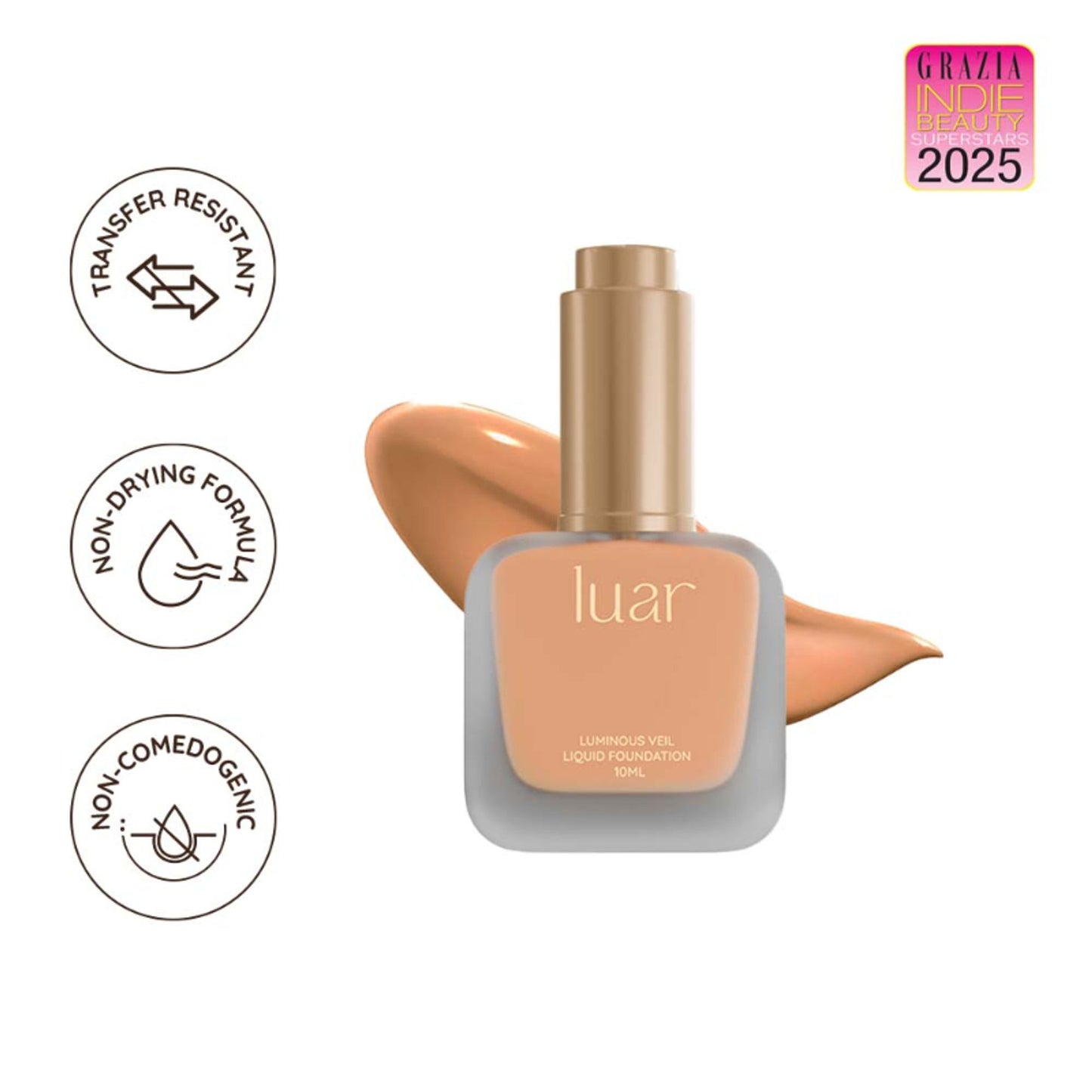 Luar Beauty Mini Luminous Veil Liquid Foundation - L8