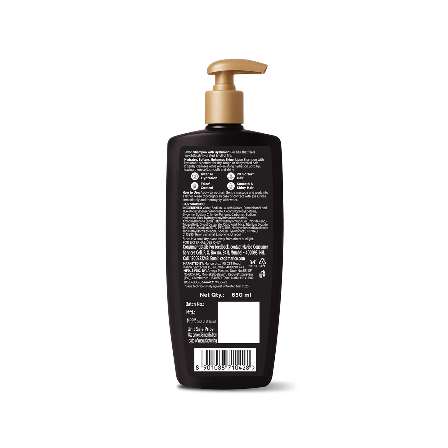 Livon Hyaluron Shampoo For Women & Men