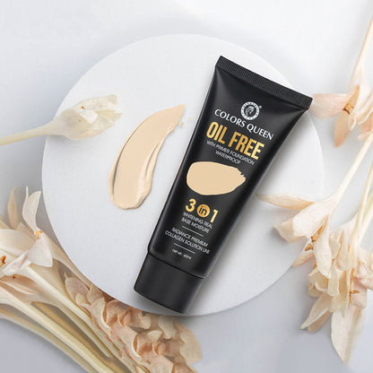 Colors Queen Oil Free Primer Foundation - 101 Ivory