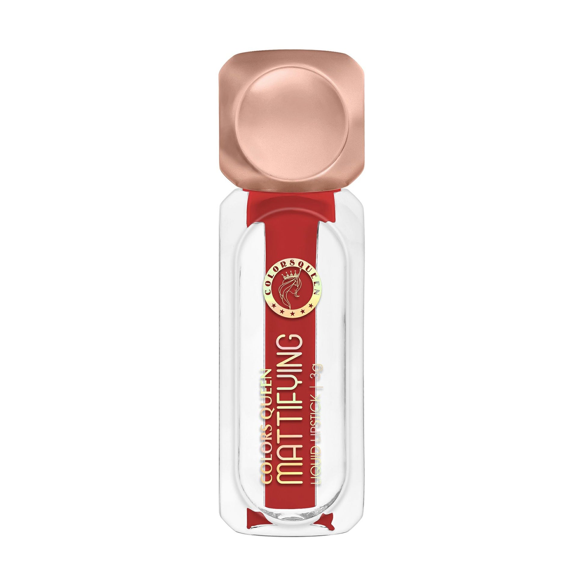 Colors Queen Mattifying Non Transfer Matte Liquid Lipstick - 01 Garnet