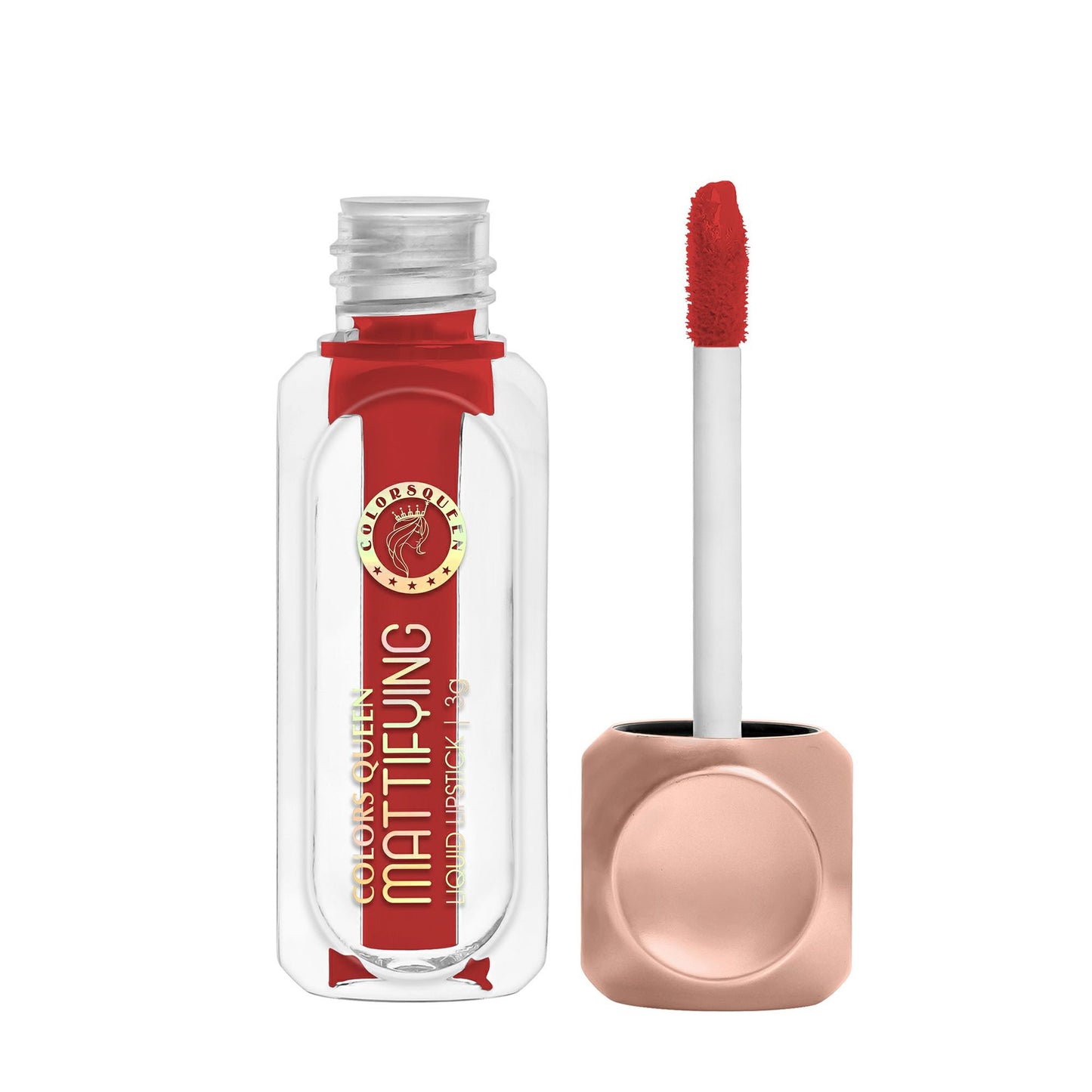 Colors Queen Mattifying Non Transfer Matte Liquid Lipstick - 01 Garnet