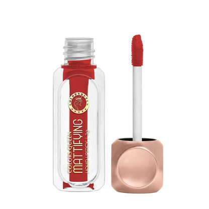 Colors Queen Mattifying Non Transfer Matte Liquid Lipstick - 01 Garnet