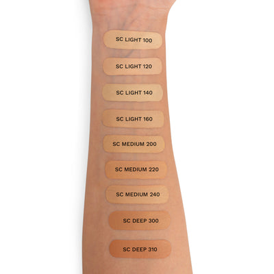 PAC Spotlight Cushion Foundation - Breathable Long Wearing, Soft Focus Matte Finish - Sc Light 160