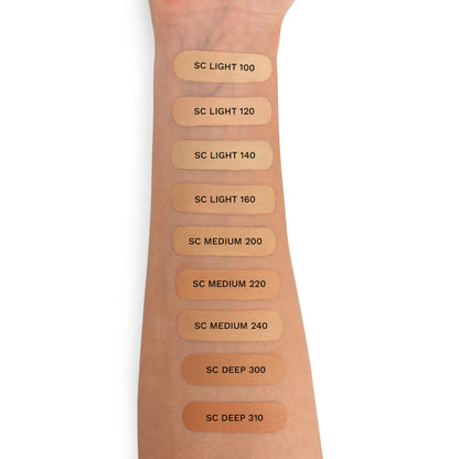 PAC Spotlight Cushion Foundation - Breathable Long Wearing, Soft Focus Matte Finish - Sc Medium 220