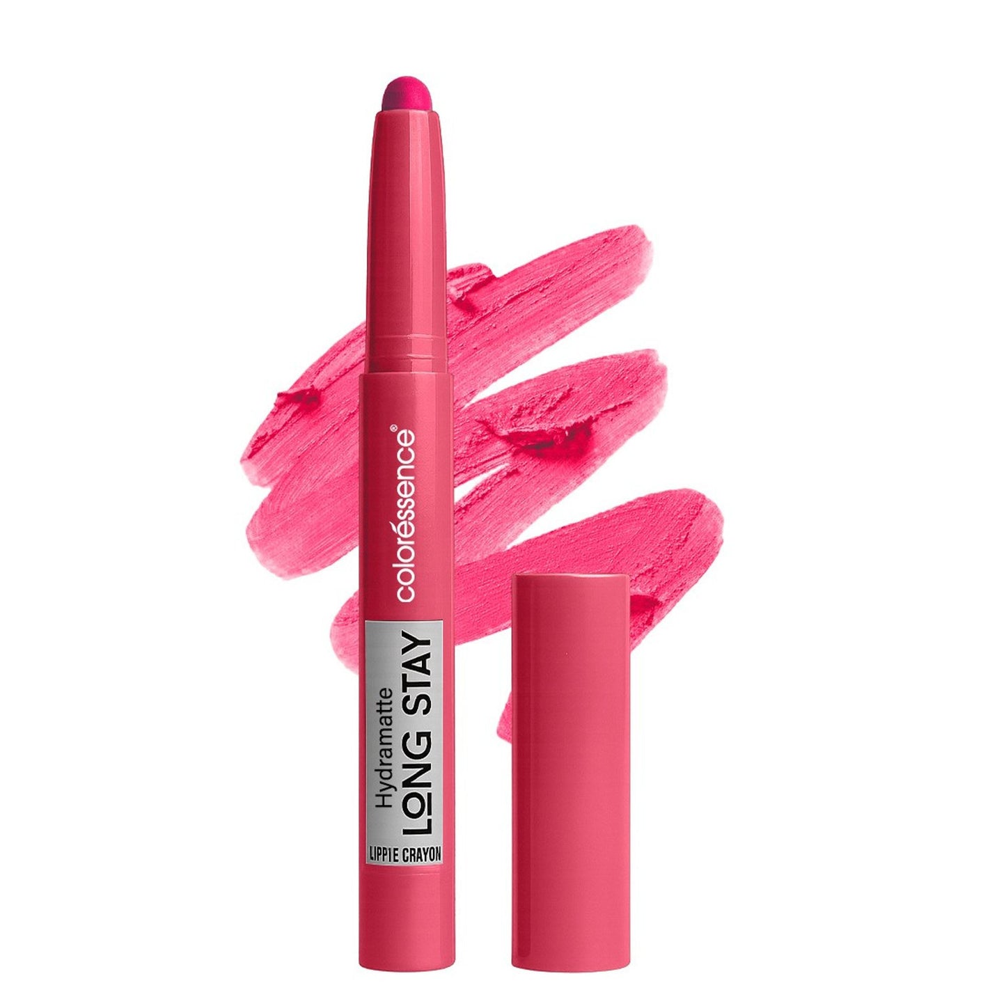 Coloressence Hydra Matte Lip Crayon, Long Lasting, Smudgeproof, Hydrating Matte Finish - Tickled