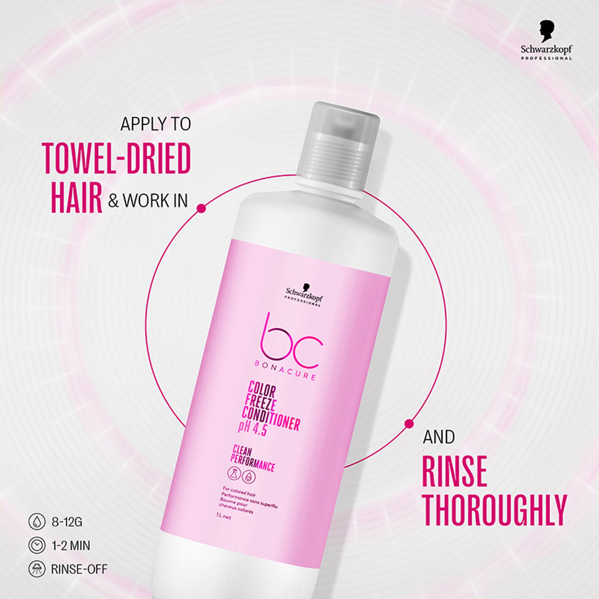 Schwarzkopf Professional Bonacure Color Freeze Conditioner pH 4.5