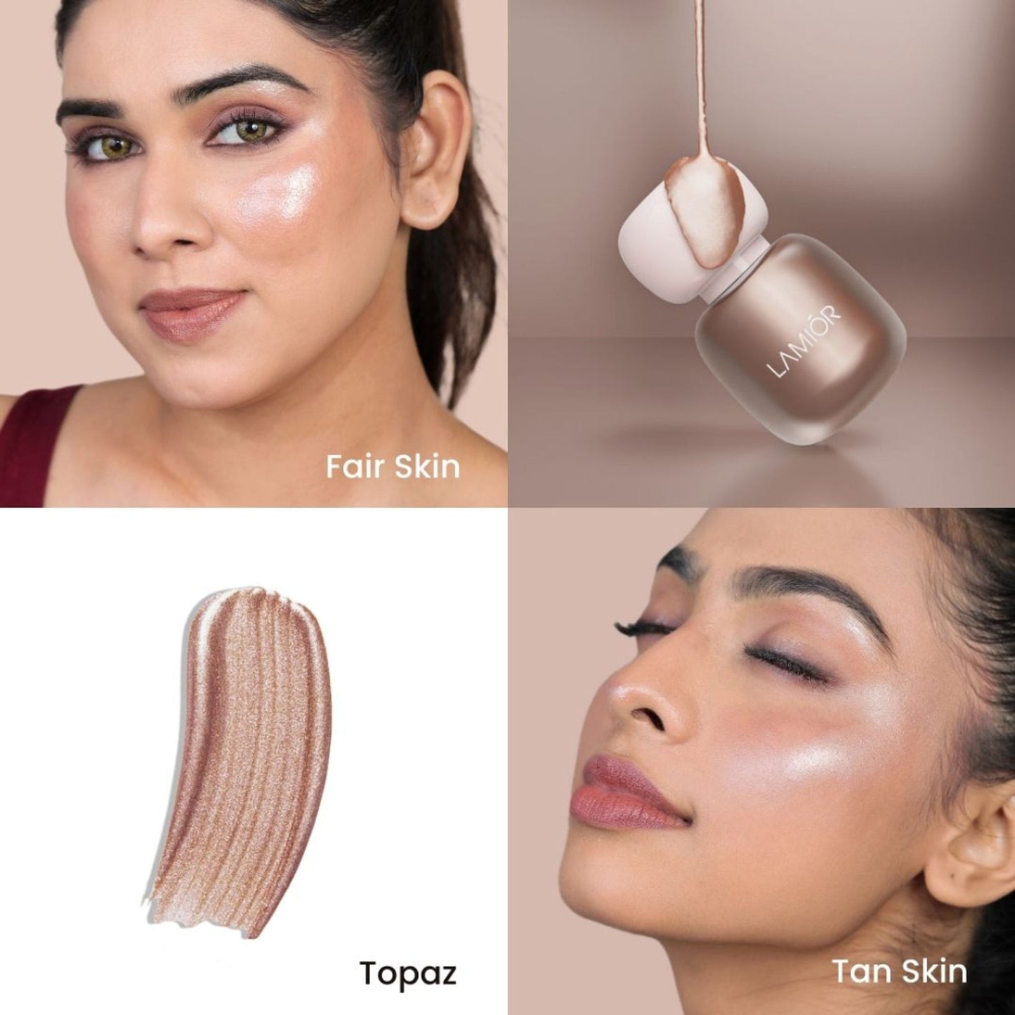 La Mior Face Dew Strobe Highlighter - Topaz