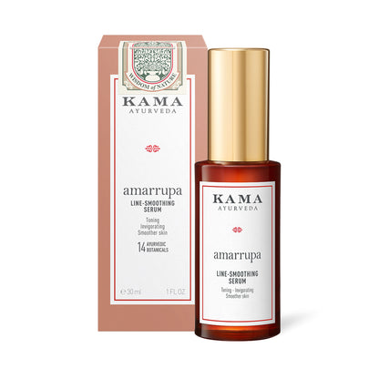 Kama Ayurveda Amarrupa Anti - Ageing Line Smoothing Face Serum, Supports Collagen Synthesis