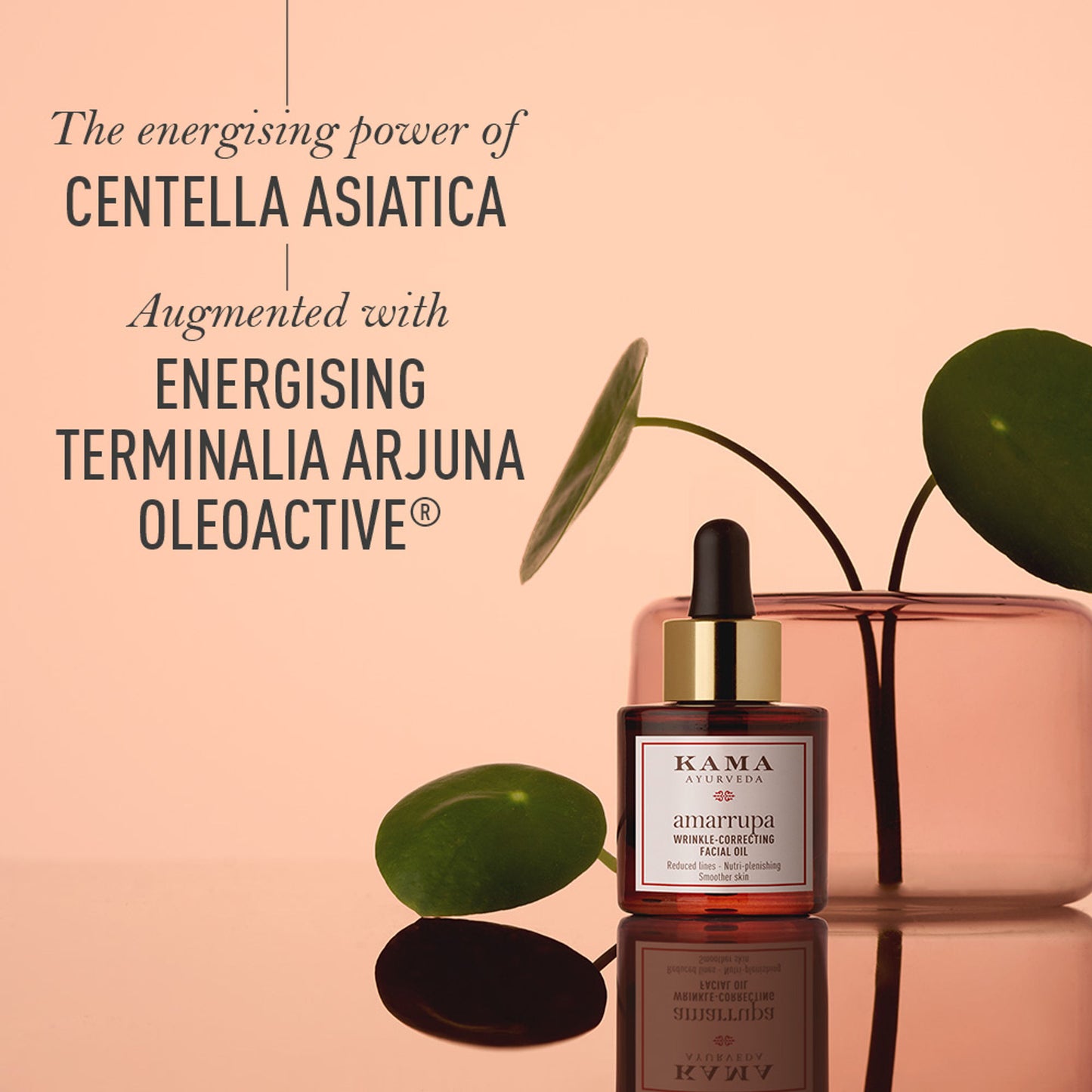 Kama Ayurveda Amarrupa Age - Defying Wrinkle - Correcting Facial Oil, Supports Collagen Synthesis