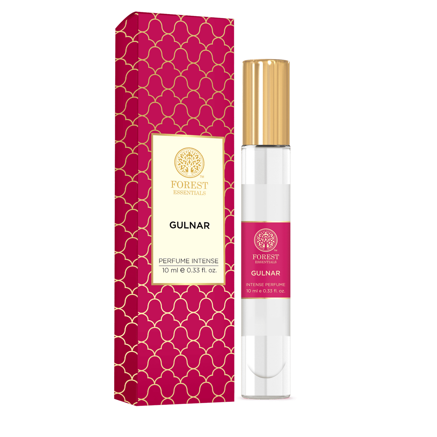 Forest Essentials Intense Perfume Rose & Carnation - Long Lasting Luxury Perfume For Her