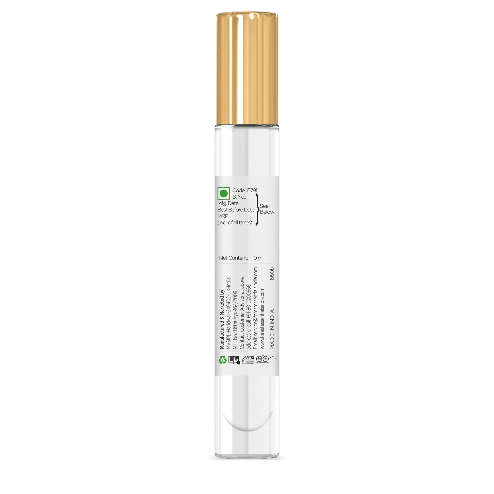 Forest Essentials Intense Perfume Nargis - Long Lasting Luxury Perfume For Her