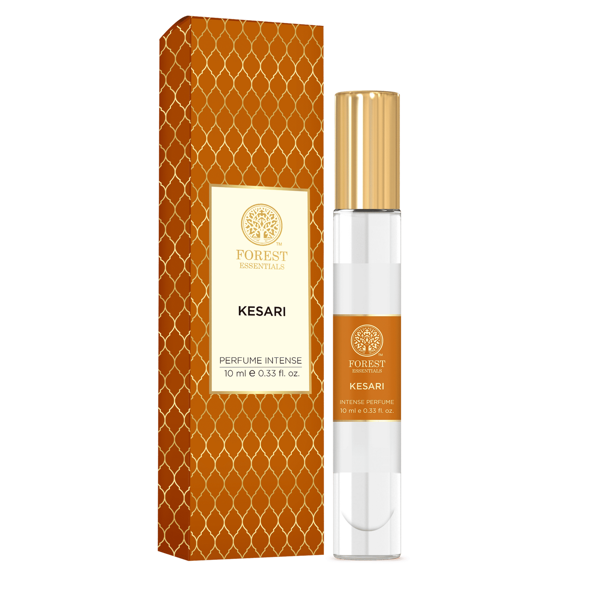 Forest Essentials Intense Perfume Lime Saffron Oudh - Long Lasting Luxury Perfume For Her