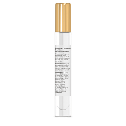 Forest Essentials Intense Perfume Lime Saffron Oudh - Long Lasting Luxury Perfume For Her