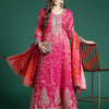 Dhiyona IE Ethnic Motifs Embroidered Regular Sequinned Kurta with Trousers & Dupatta