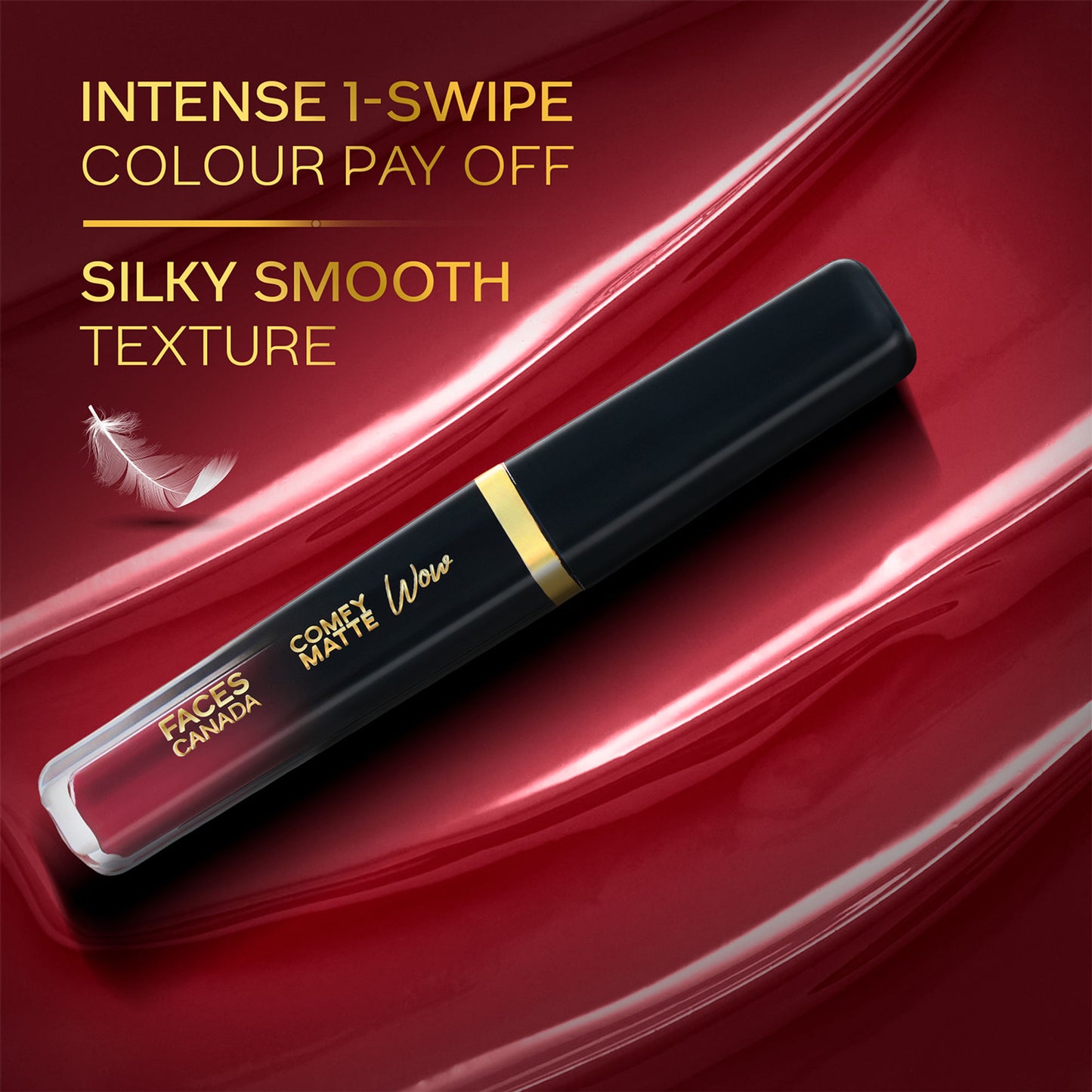 Faces Canada Comfy Matte Wow Liquid Lipstick - Maroon Maven 05