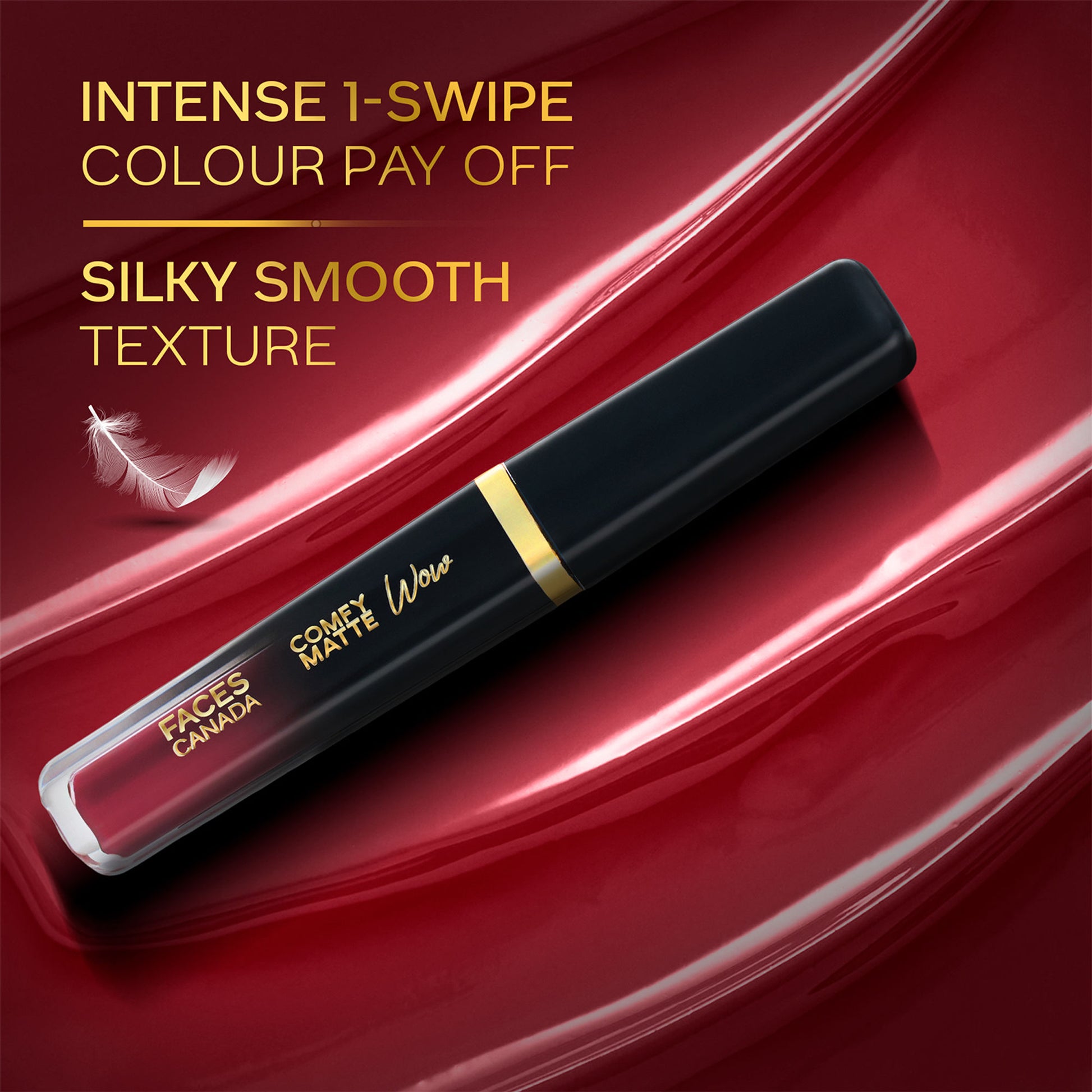 Faces Canada Comfy Matte Wow Liquid Lipstick - Maroon Maven 05