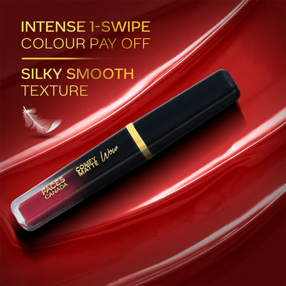 Faces Canada Comfy Matte Wow Liquid Lipstick - Ruby Rouge 03