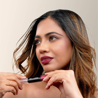 Bella Vita Organic Two Good Liquid Lipstick & Gloss Duo - Two Flawless