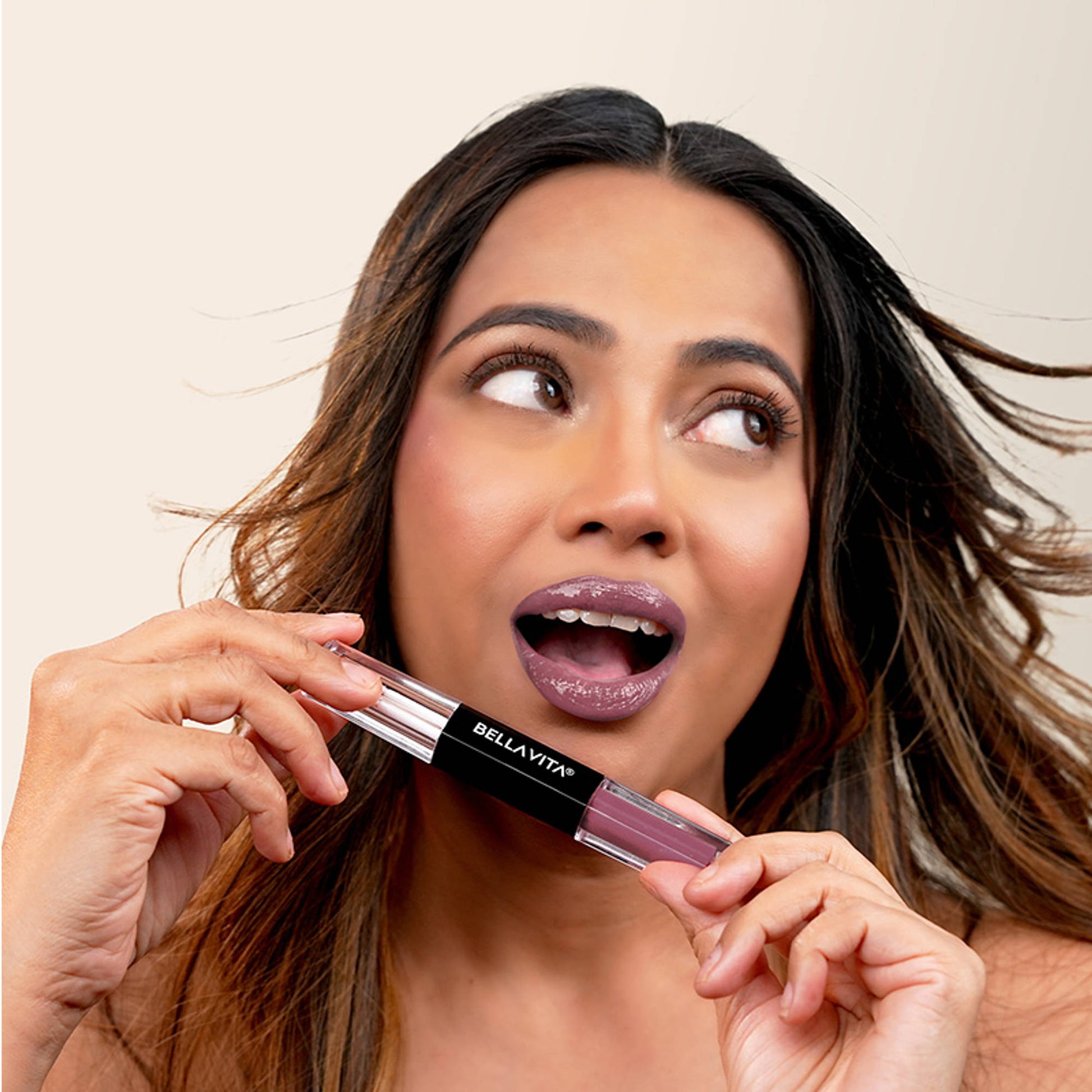 Bella Vita Organic Two Good Liquid Lipstick & Gloss Duo - Two Chill