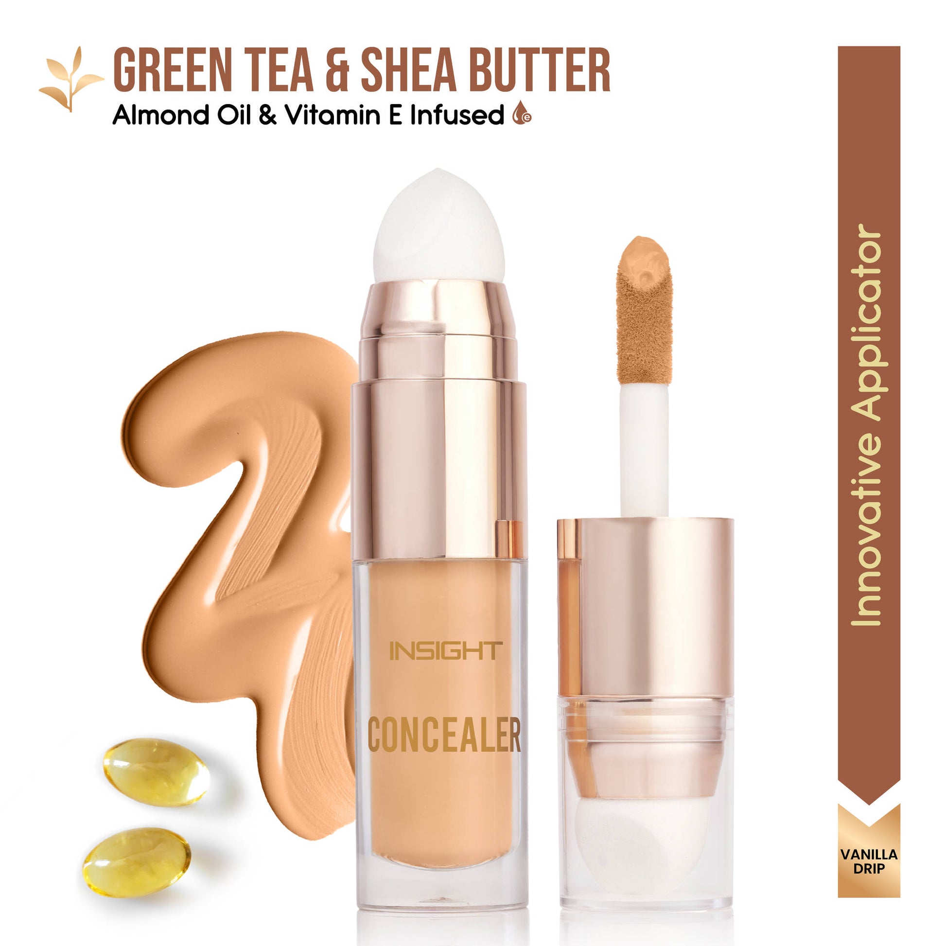 Insight Cosmetics Innovative Applicator Concealer - Vanilla Drip