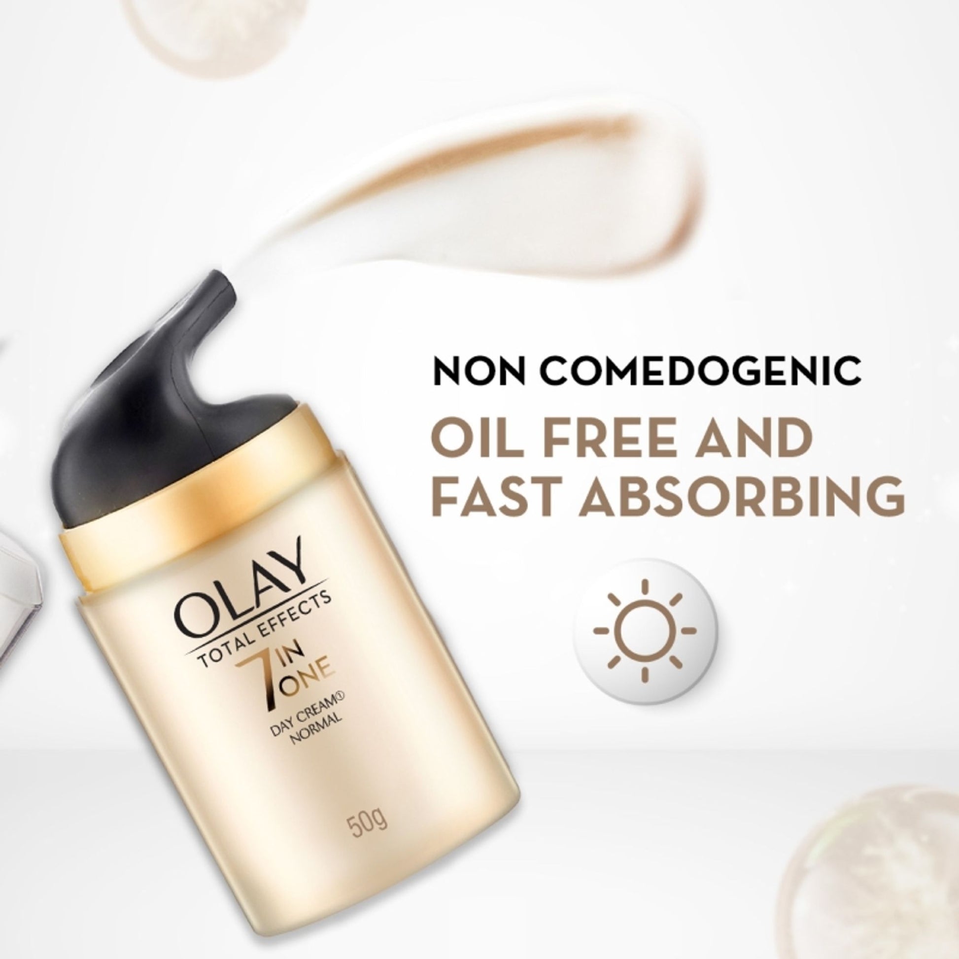 Olay Total Effects Day Cream, Fights 7 Signs of Ageing With Niacinamide & Green Tea Extracts