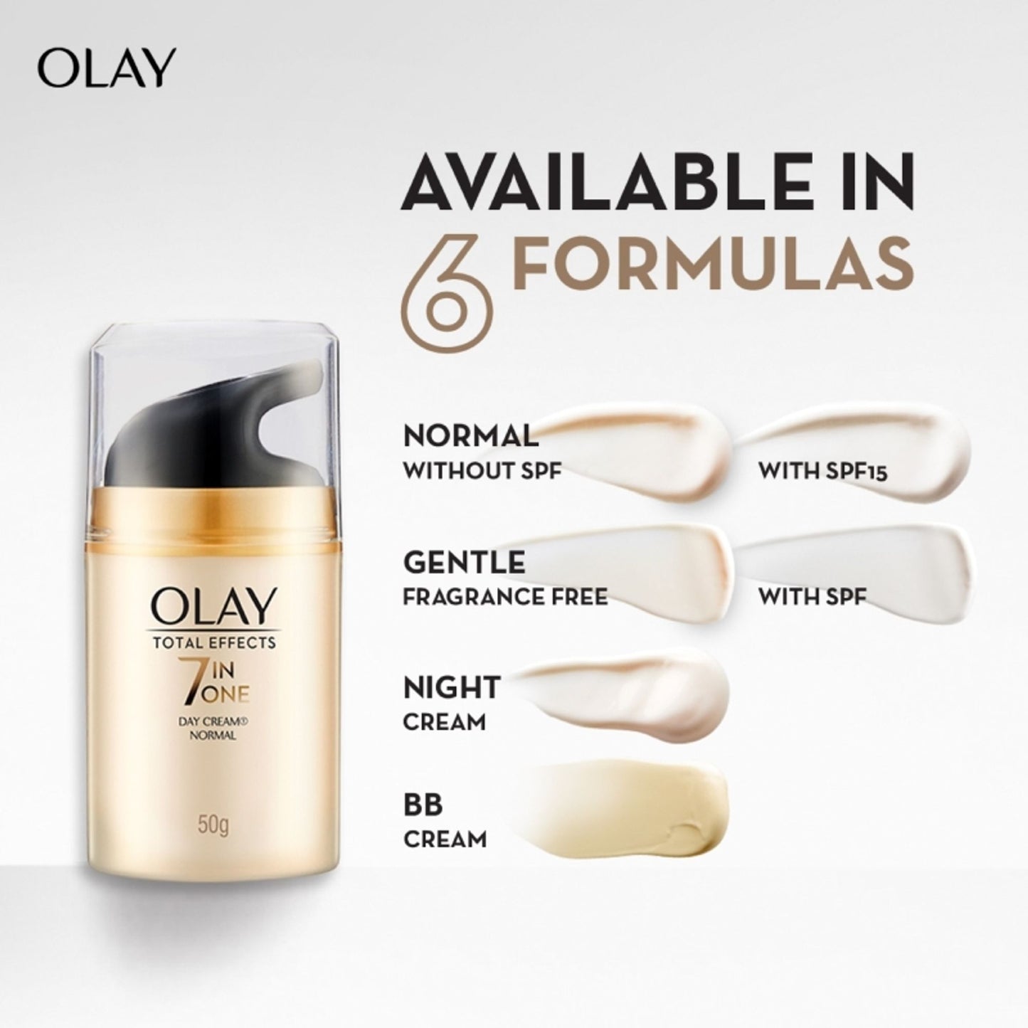 Olay Total Effects Day Cream, Fights 7 Signs of Ageing With Niacinamide & Green Tea Extracts