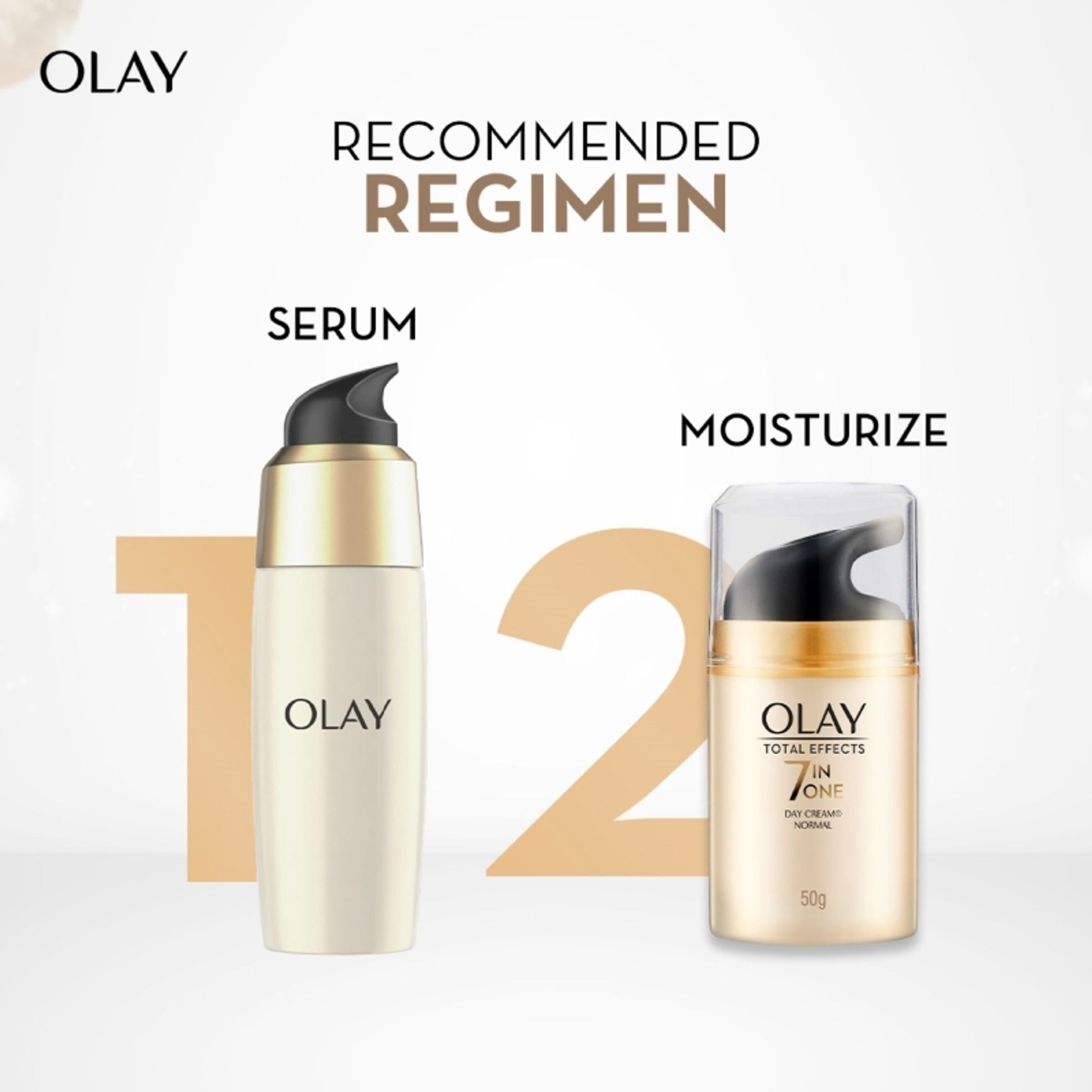 Olay Total Effects Day Cream, Fights 7 Signs of Ageing With Niacinamide & Green Tea Extracts