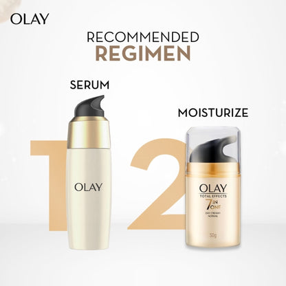 Olay Total Effects Day Cream, Fights 7 Signs of Ageing With Niacinamide & Green Tea Extracts