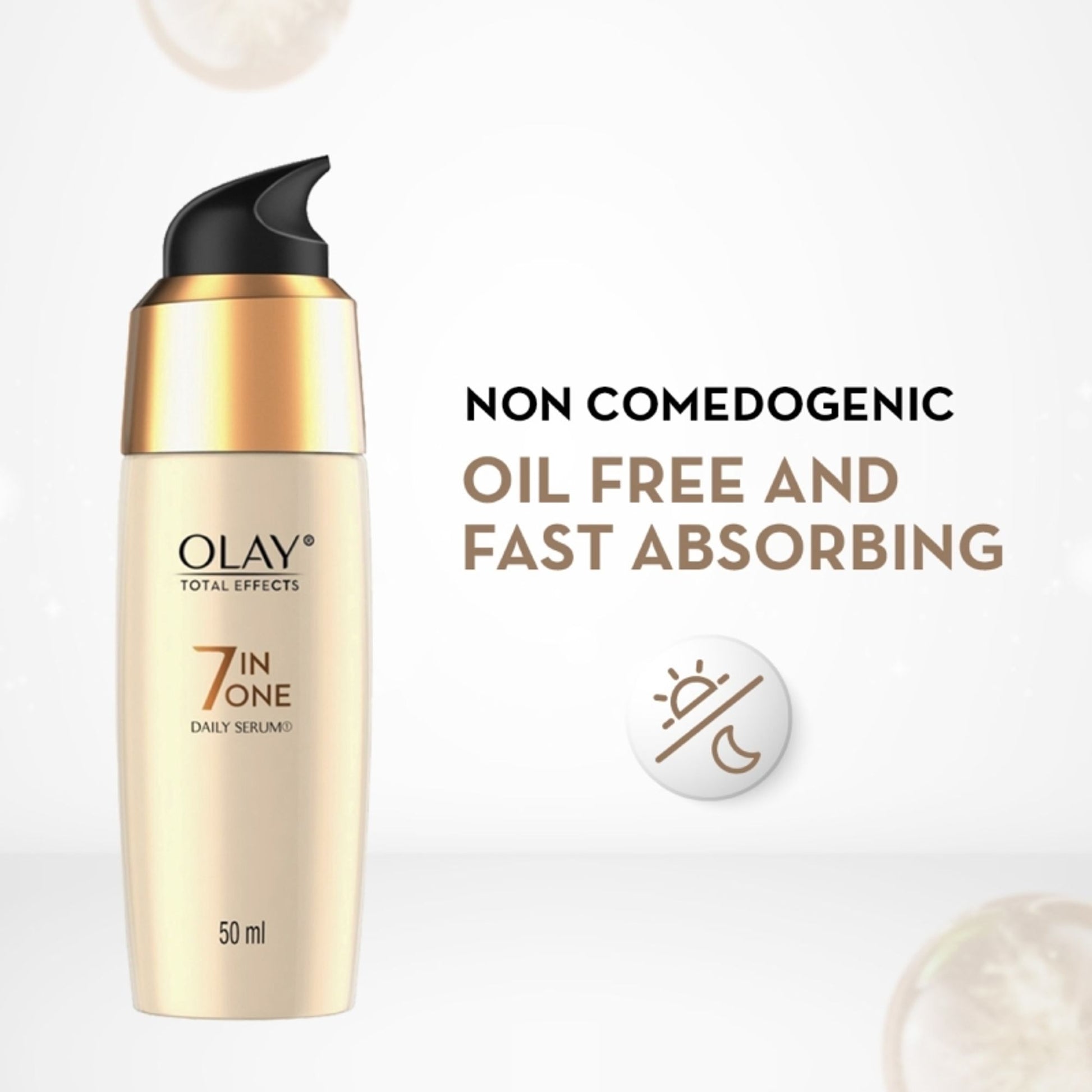 Olay Total Effects Daily Serum, Fights 7 Signs of Ageing With Niacinamide & Green Tea Extracts