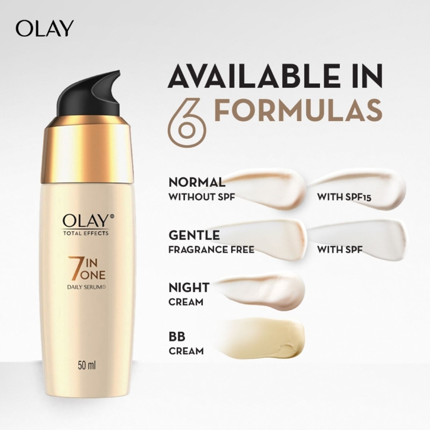 Olay Total Effects Daily Serum, Fights 7 Signs of Ageing With Niacinamide & Green Tea Extracts