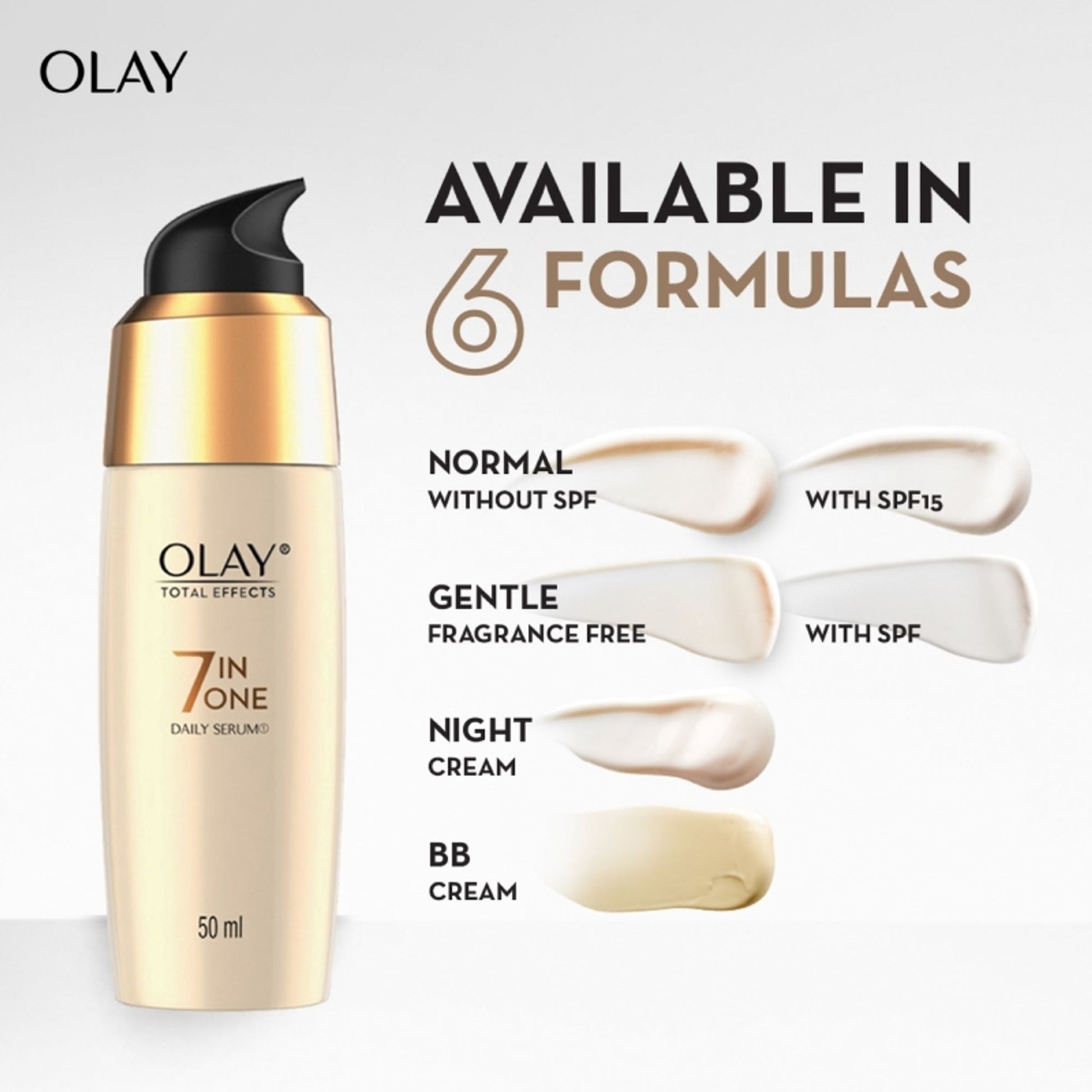 Olay Total Effects Daily Serum, Fights 7 Signs of Ageing With Niacinamide & Green Tea Extracts