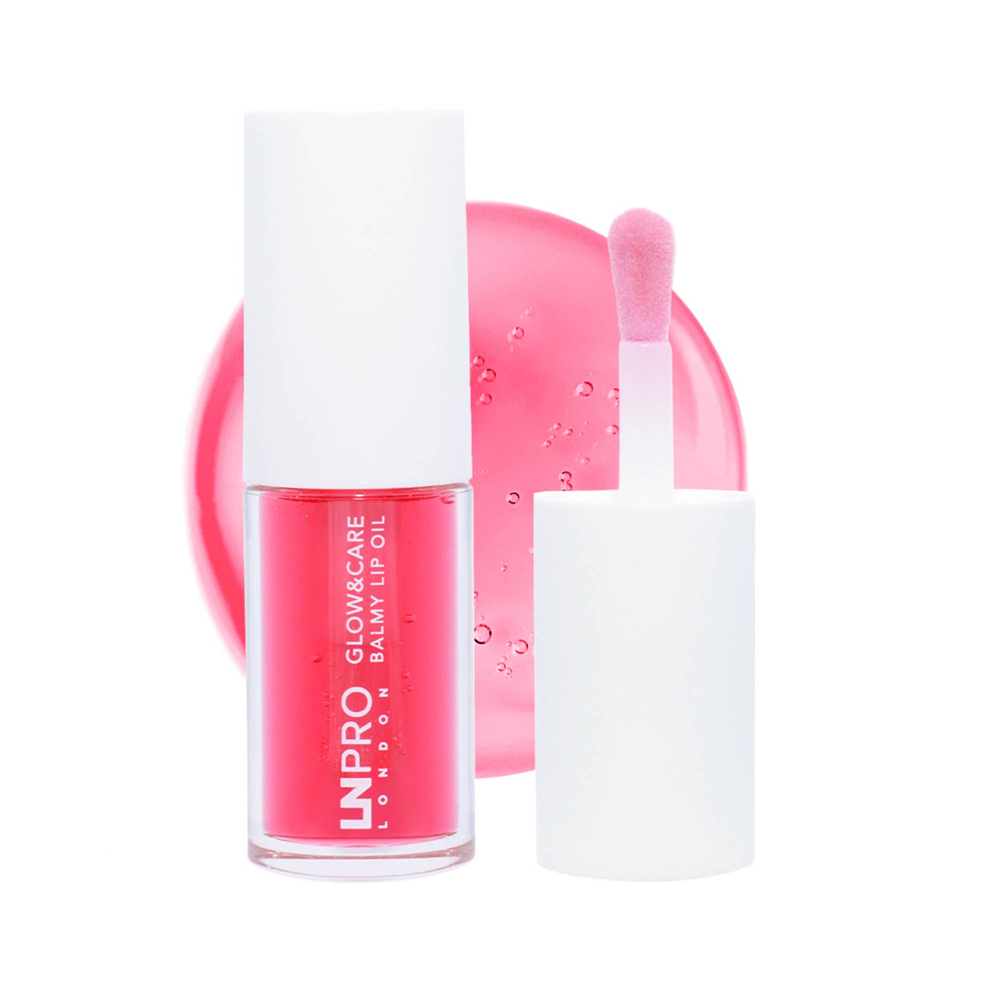 LN PRO Glow & Care Balmy Lip Oil - Cherry Punch