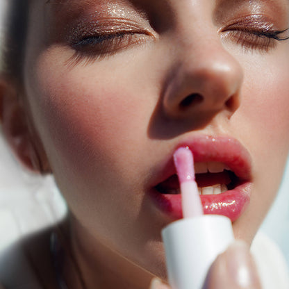 LN PRO Glow & Care Balmy Lip Oil - Peach Lemonade